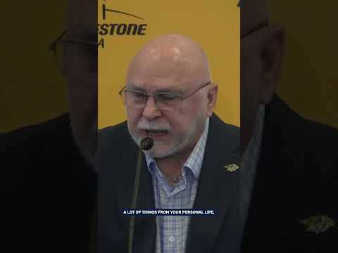 Barry Trotz addresses his reason for retirement #predsnhl