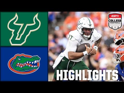 South Florida Bulls vs. Florida Gators | Full Game Highlights | ESPN College Football