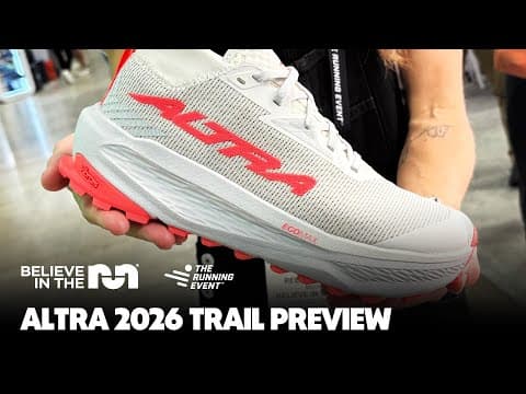 Altra 2026 Trail Preview | The Running Event 2025