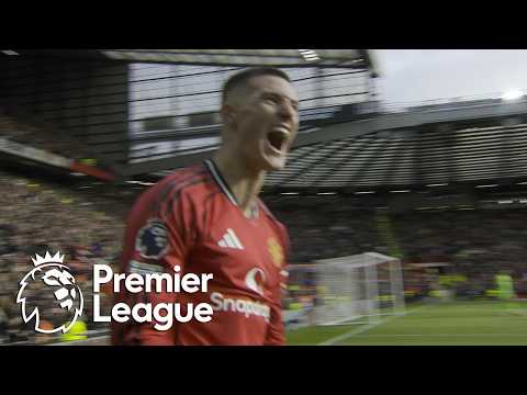 Benjamin Sesko heads Manchester United 2-1 in front of Crystal Palace | Premier League | NBC Sports