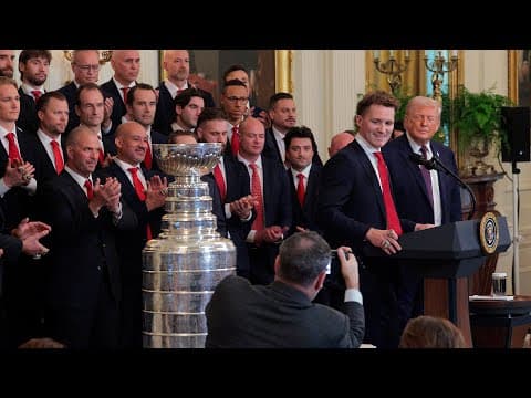 Florida Panthers honored at the White House 🐱🇺🇸