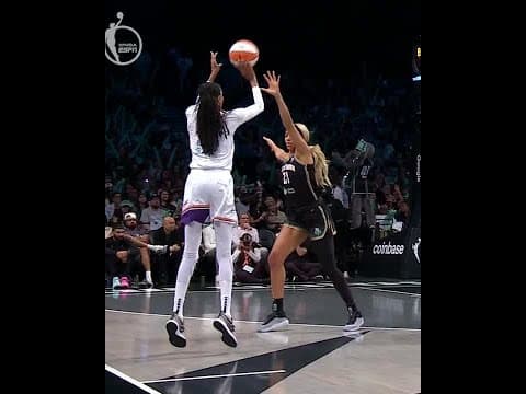 DeWanna Bonner with a WINK as Phoenix goes up BIG 😉