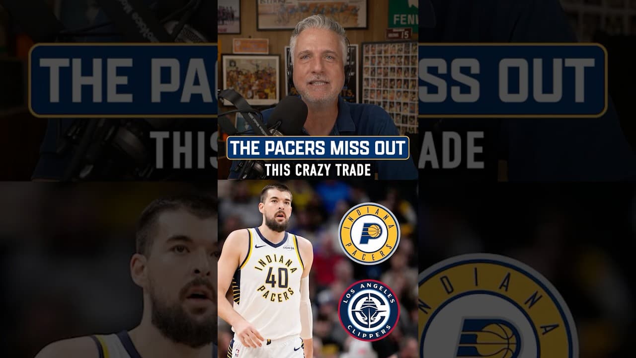 The Pacers trade for Ivica Zubac cost Indiana the no. 5 pick in the NBA Draft 😬