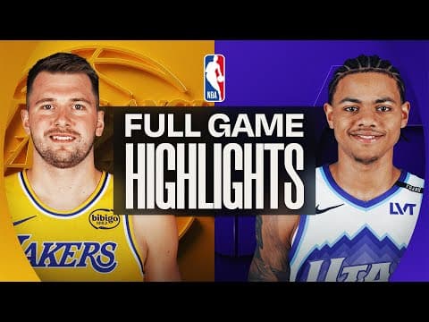 LAKERS at JAZZ | FULL GAME HIGHLIGHTS | November 23, 2025