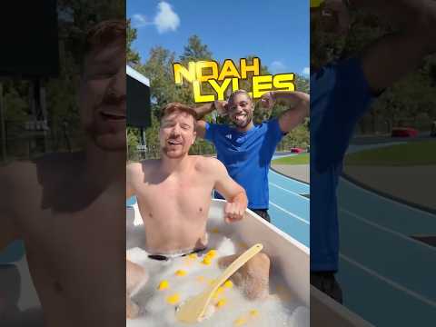 Noah Lyles Outruns MrBeast ⚡️ | NOAH LYLES VS. THE INTERNET #mrbeast #noahlyles