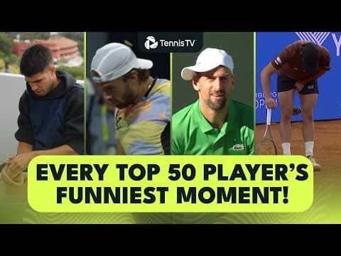 Every Top 50 ATP Players Funniest Moment or Biggest Fail in 2025 🤣