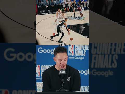 meeting the moment #spurs #nba #playoffs #wemby