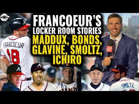 Jeff Francoeur’s Locker Room Stories: Maddux. Bonds. Ichiro. Chipper.