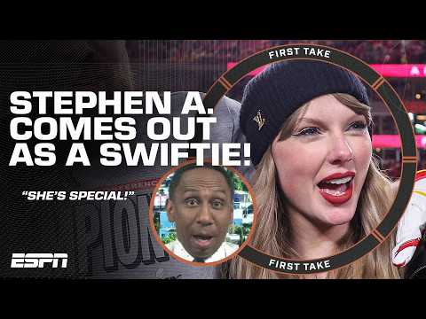 Stephen A. gives props to Taylor Swift 🤝 'SHE'S SOMETHING SPECIAL!' | First Take