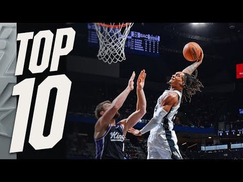 NBA's Top 10 Plays Of The Night | November 16, 2025