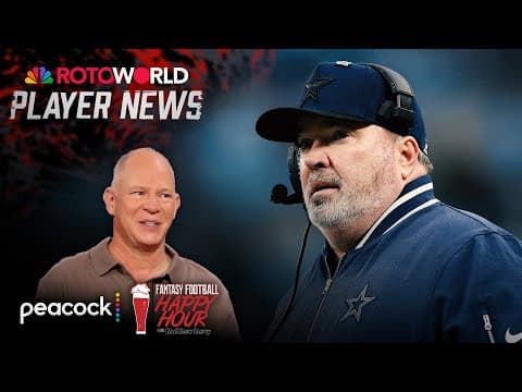 Impact of McCarthy, Minter hires for Steelers, Ravens | Fantasy Football Happy Hour | NFL on NBC