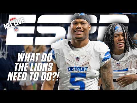 Will the Detroit Lions make it to the postseason? + Expectations for Jaguars vs. Broncos | NFL Live