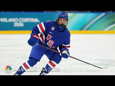 Caroline Harvey's top plays from Team USA's semifinals win | Winter Olympics 2026 | NBC Sports