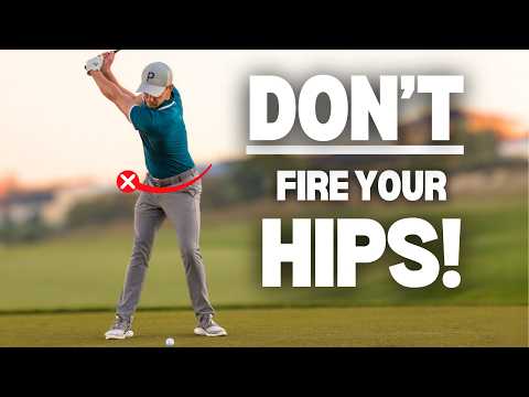 Stop FIRING Your Hips in the Downswing and You Will RIP THE COVER OFF the Ball!