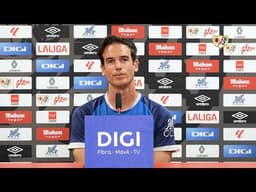 Íñigo Pérez en la previa del Rayo Vallecano -  Athletic Club