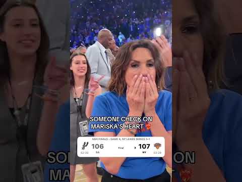 Mariska Hargitay was speechless after that unbelievable Knicks comeback 😱