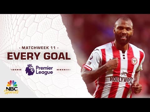 Every Premier League goal from Matchweek 11 (2025-26) | Premier League | NBC Sports