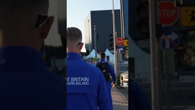 The final moments before the race!