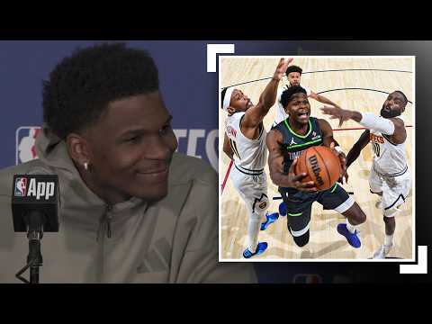 Anthony Edwards Speaks After Game 1 In Denver | April 18, 2026