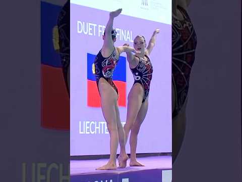 Artistic Swimming Olympic Qualifier - Liechtenstein made history #ArtisticSwimming #Olympics