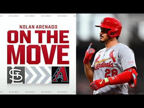 Diamondbacks acquire 8x All-Star, 6x Platinum Glove winner 3B Nolan Arenado from the Cardinals