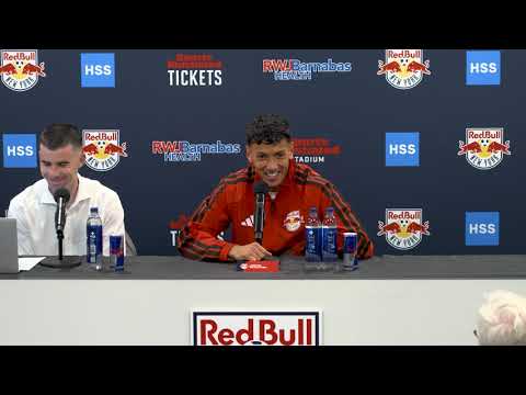 Jorge Ruvalcaba Press Conference | Red Bull New York Media Day 2026