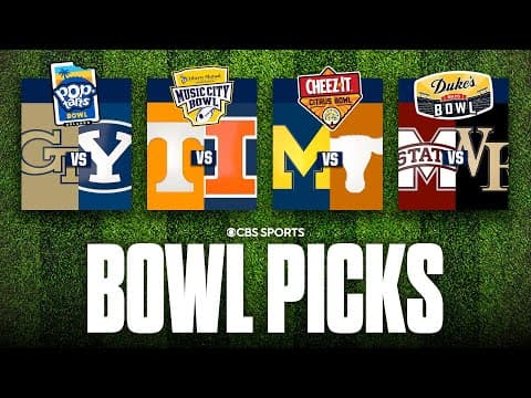Picks for EVERY Bowl Game in College Football | Predictions and Best Bets