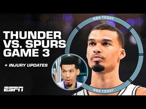‘HE’S THE MODERN DAY WILT’ 😳 Can Wemby do enough to lead the Spurs past OKC? | NBA Today