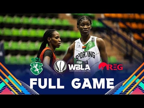 LIVE - Sporting Clube de Luanda v REG Women BBC | FIBA Women's Basketball League Africa 2025