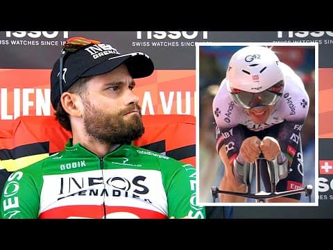 Filippo Ganna SHOCKED by Joao Almeida Time Trial | Vuelta a Espana 2025 Stage 18