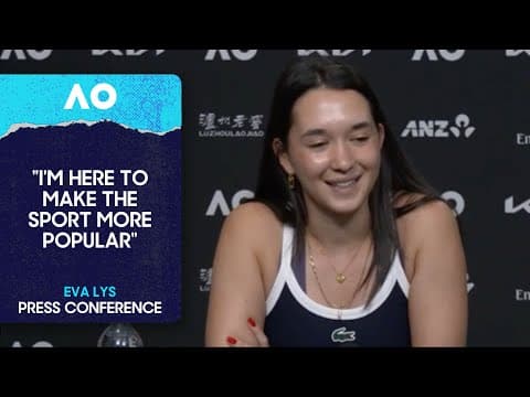 Eva Lys Press Conference | Australian Open 2026 Pre-Event