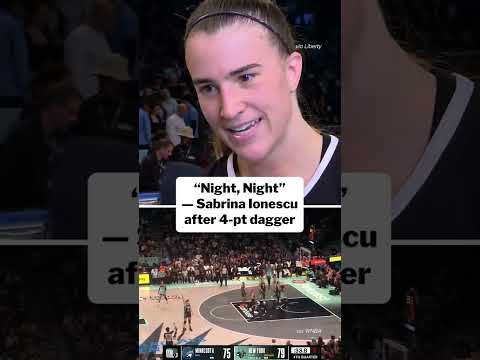 Sabrina Ionescu is inevitable #shorts