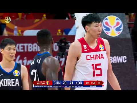 DRAMATIC World Cup Game | China vs Korea | FIBA Basketball