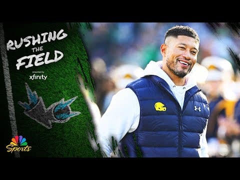 Notre Dame's Marcus Freeman responds to NFL speculation | Rushing the Field | NBC Sports