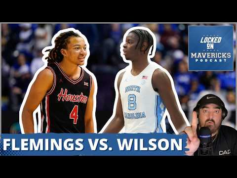 DECISION: Kingston Flemings or Caleb Wilson at Pick 4 for the Dallas Mavericks?