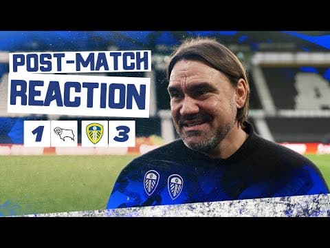 “We showed maturity” | Daniel Farke reaction | Derby County 1-3 Leeds United