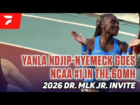 UCLA’s Yanla Ndjip-Nyemeck Clocks BLISTERING 7.96 & NCAA Lead | New Mexico MLK Invite