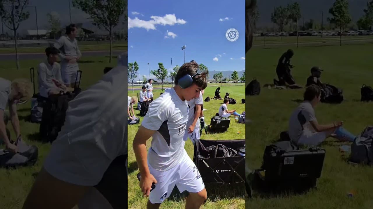 Work behind the scenes that never goes unnoticed 👏 #nycfc #mls #mlsnext #soccershorts #youthsoccer