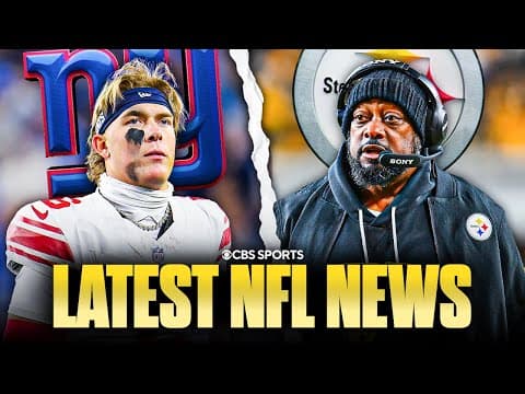 Latest NFL News: Giants' leadership under fire | Is Mike Tomlin’s time in Pittsburgh running out?