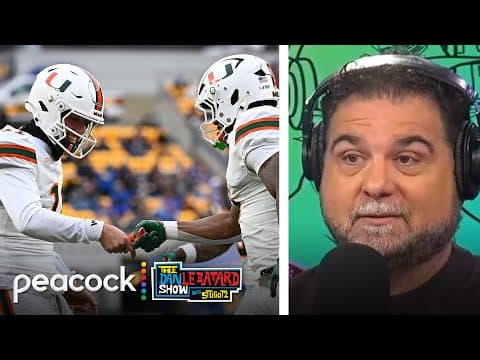 Discussing why Miami Football deserves to be in the CFP | The Dan Le Batard Show | NBC Sports
