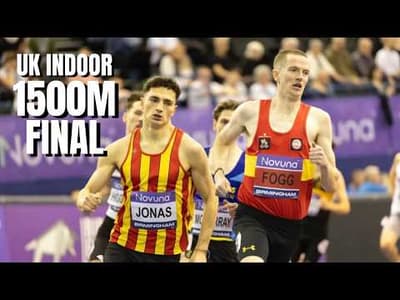 RACING the 1500m at UK Indoors