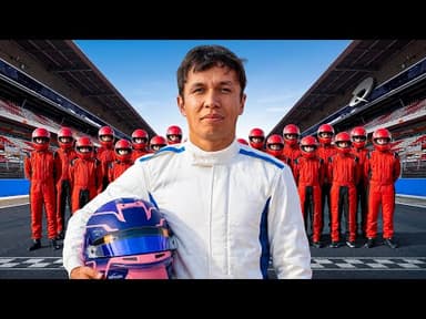 F1 Driver vs 25 Kids