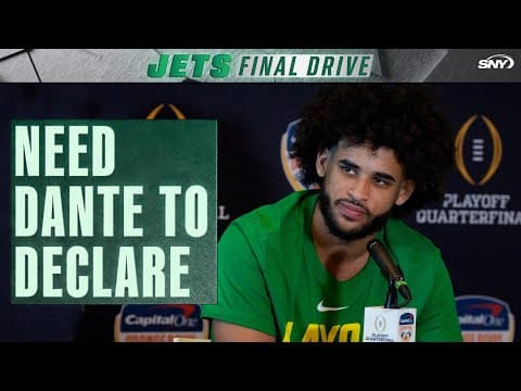 Why the Jets need Dante Moore to declare for the NFL Draft | Jets Final Drive
