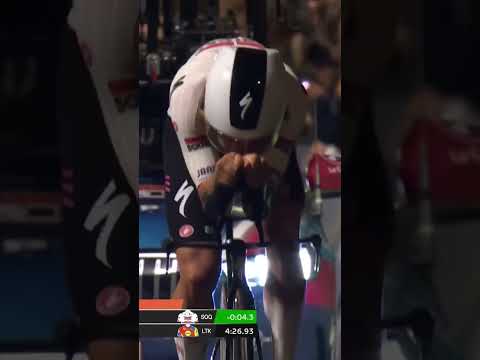 Hayter sets the fastest time on the course, edging out Rogers in the Tour of Holland Prologue 🔥⏱️