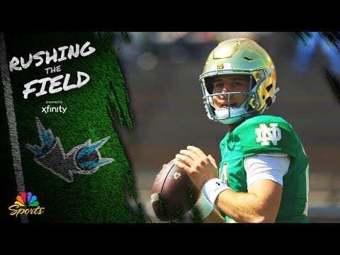 Notre Dame vs. Miami State college football Week 1 preview | Rushing The Field | NBC Sports