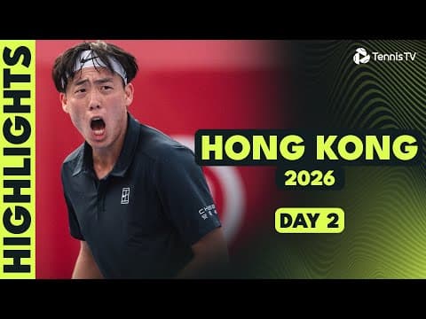 Defending Champ Muller Returns; Wong vs Navone; Shang Features | Hong Kong 2026 Day 2 Highlights