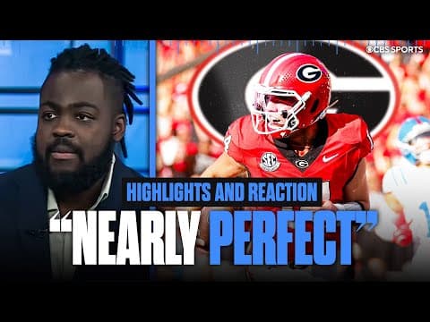 Gunner Stockton's 5 touchdowns helps No. 9 Georgia defeat No. 5 Ole Miss | Highlights & Reaction