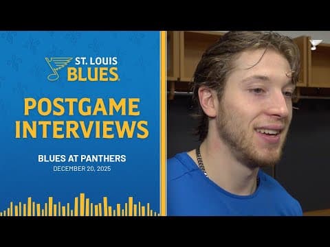 Dec. 20: Postgame Interviews