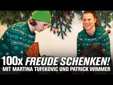 Mehr als Geschenke 🎄 100x Weihnachtsfreude für geflüchtete Kinder in Wolfsburg! 💚 | WölfeTV