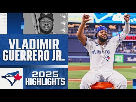 Vladimir Guerrero Jr.'s 2025 MLB highlights! (8 HR in LEGENDARY October for the Blue Jays! 🇨🇦)